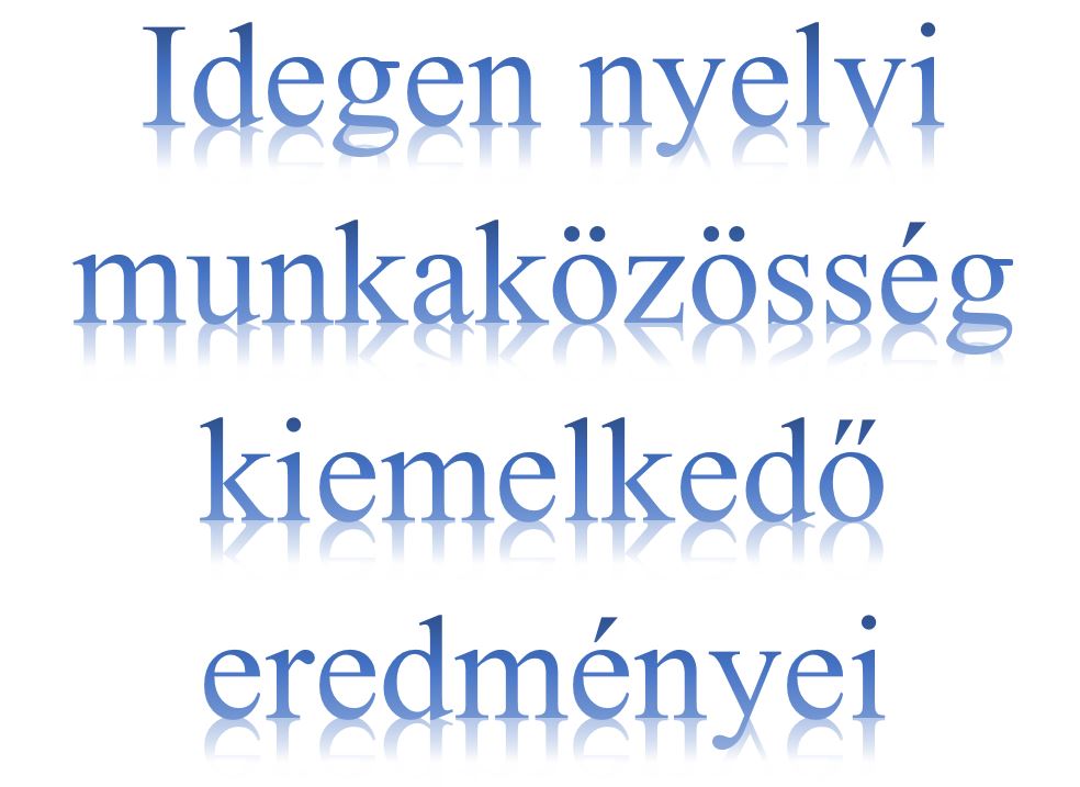 Angol eredmények